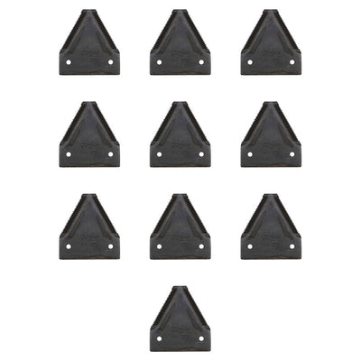 Sickle Section Shape 2 TS XH Black Anvil 10 Pack Fits Case IH 8830 8840 9622744