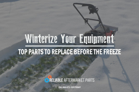Winterize Your Equipment: Top Parts to Replace Before the Freeze
