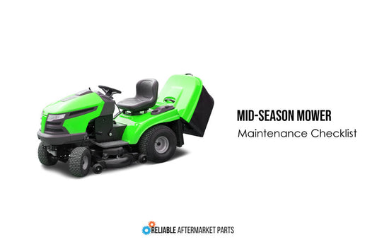 Mid-Season Mower Maintenance Checklist