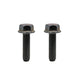Qty 2: Bolt Hex Head Flanged Fits Komatsu Replaces 01435-00830