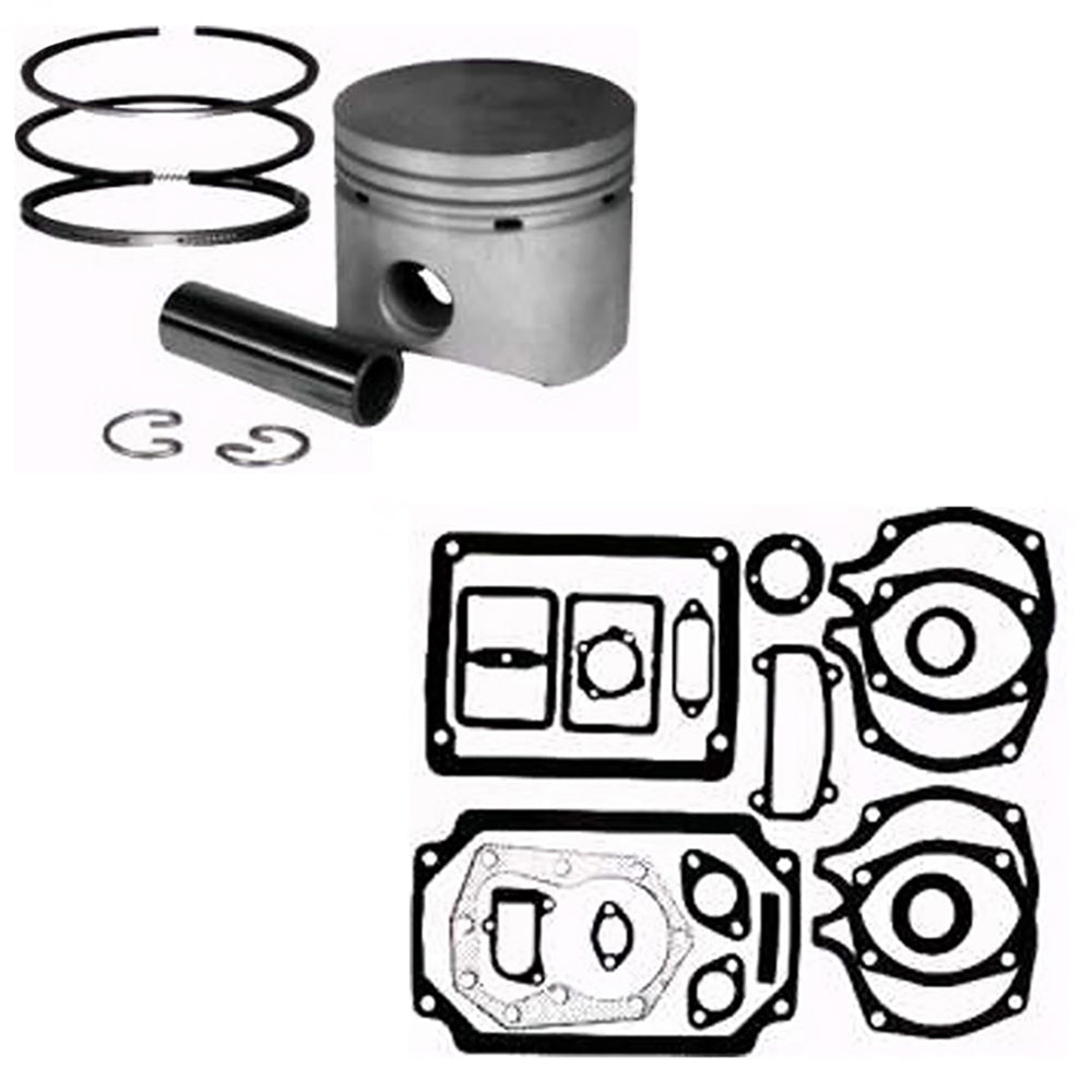 Engine Rebuild Kit fits Kohler All K301 Std Piston w/ Gaskets fits Kohler 12HP