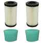 2PK Air Filter & Pre-Filter Fits Bad Boy Mowers 063-4026-00