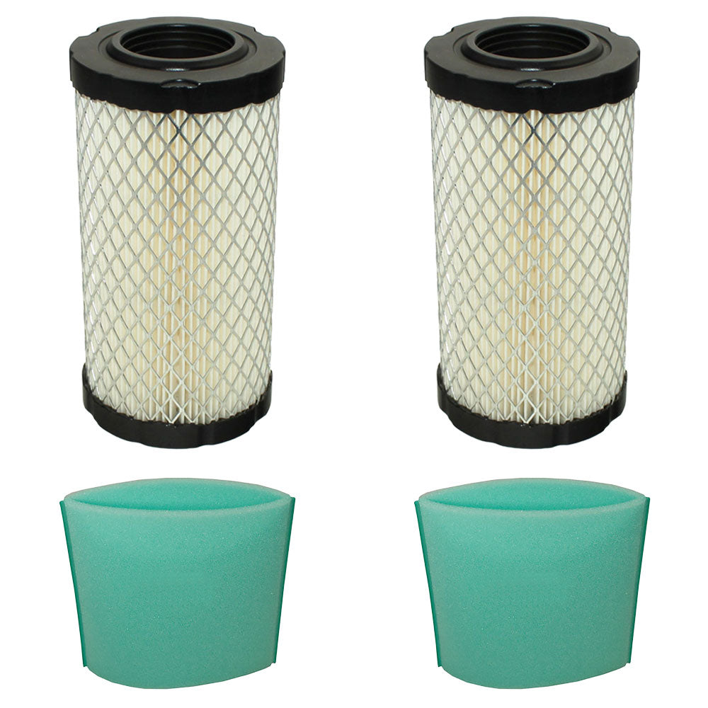 2PK Air Filter & Pre-Filter Fits Bad Boy Mowers 063-4026-00