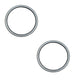 07145-00100 Set of 2 Dust Seals Fits Komatsu Crusher Dozer Loader Excavator