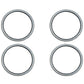 07145-00100 Set of 4 Dust Seals Fits Komatsu Crusher Dozer Loader Excavator