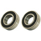 Qty 2: Bearing Fits Toro Replaces 104-3096
