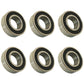 (6) Bearings Fits Toro 104-3096 104-6325 116-0720 251-57 251-82 251-257 251-339