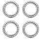 Qty 4: Taper Cone Fits Massey Ferguson Replaces 150662M1