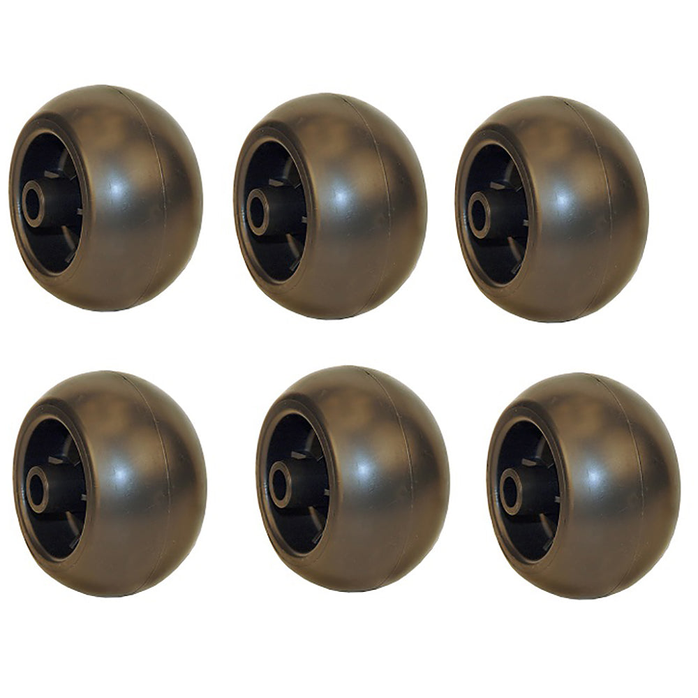Anti Scalp Deck Wheel Fits Toro Zero Turn 1-603299 - Set of 6