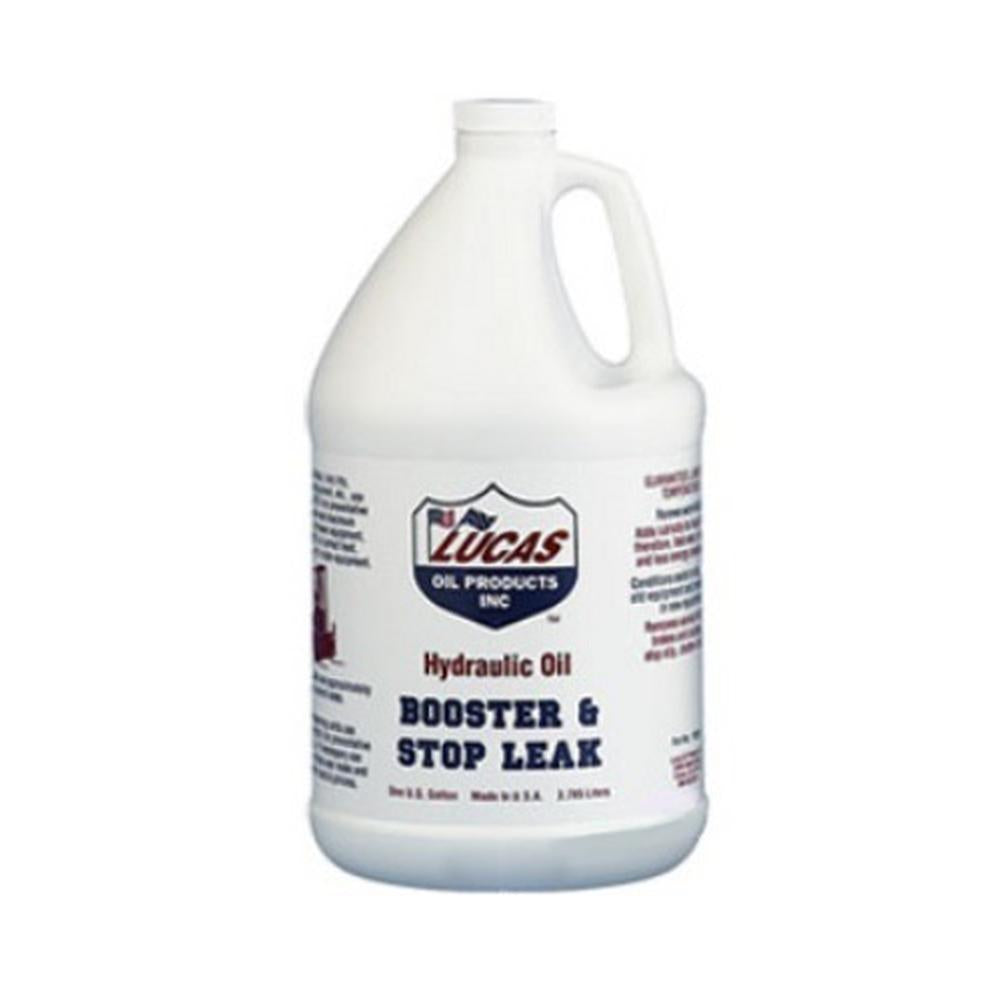 (1 Gallon) Lucas Hydraulic Oil Booster & Stop Leak Fits Universal Replaces 10018