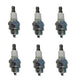 Qty 6: SPARK PLUG Fits NGK BPM-8Y Fits Echo Replaces 15901019830