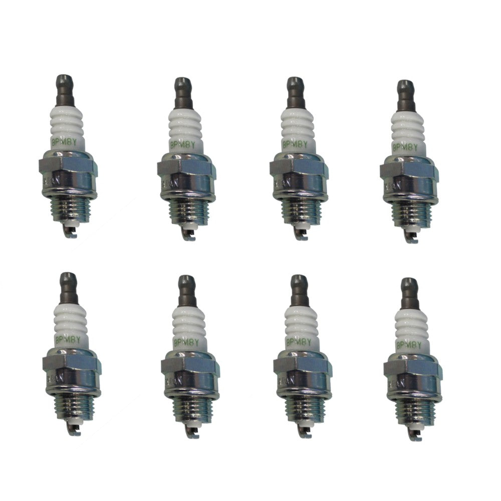 Qty 8: SPARK PLUG Fits NGK BPM-8Y Fits Echo Replaces 15901019830