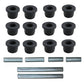 Front Lower Spring and Upper Control Arm Bushing Kit for Club Car Precedent Cart