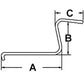 1023216M1 One New Rake Tooth Fits Massey Ferguson Rake Model MF 29