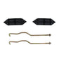 102534001 Battery Hold Down Plate With Rods Fits Club Car Electric 48V Only