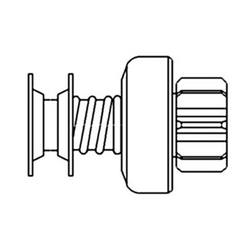 Starter Drive - Fits Delco Style Fits Massey Ferguson 40 165 35 175 50 135 Fits