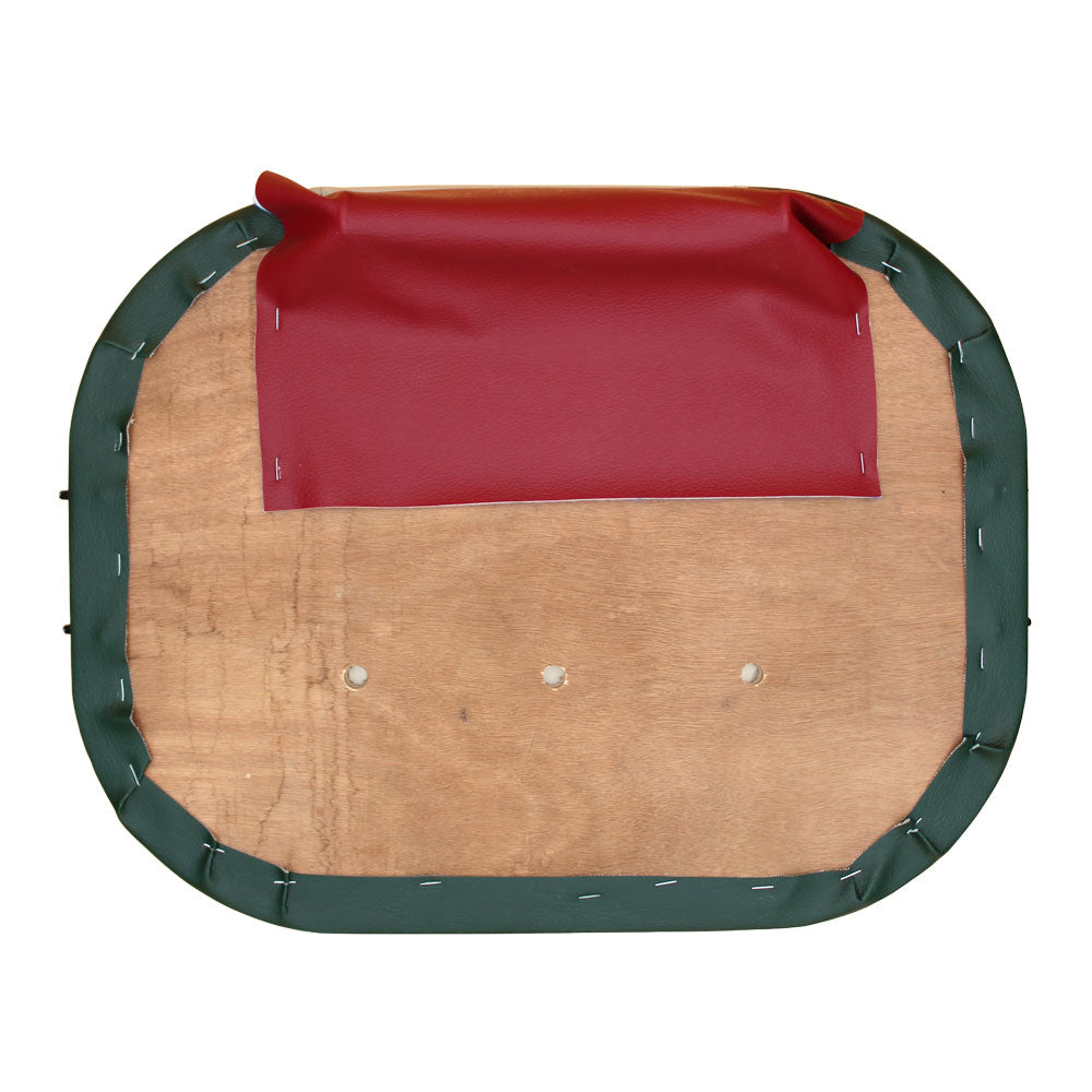 (1) New Seat Cushion Vinyl Green/White/Green Fits Oliver 880 1800 770