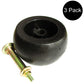 (3) Anti Scalp Deck Wheel Roller w/ Hardware Fits Exmark Mower 103-7263 103-3168