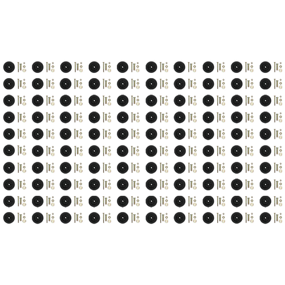100 Anti Scalp Deck Wheel Rollers w/ Hardware for 103-3168 Fits Exmark Mower 103