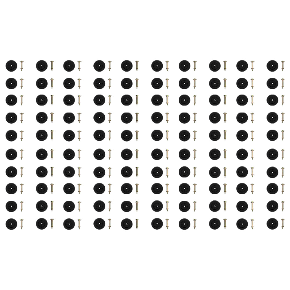 100 Anti Scalp Deck Wheel Rollers w/ Hardware for 103-3168 Fits Exmark Mower 103
