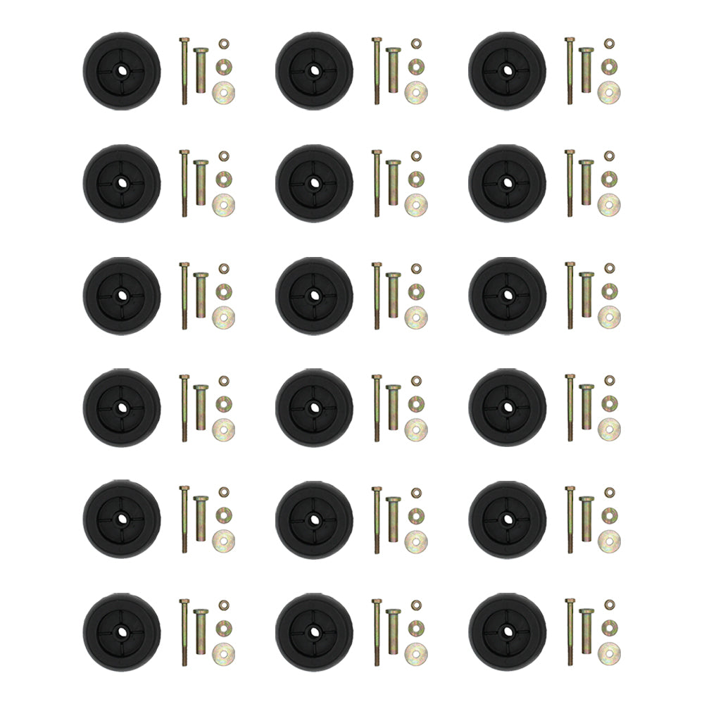 18 Anti Scalp Deck Wheel+KIT Fits Exmark Mower 103-3168 103-7263 103-4051