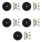 Qty 5: Deck Wheel Kit Fits Toro Replaces 103-3168_x5