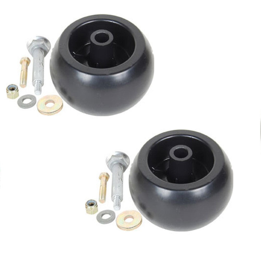 2 Pack Deck Anti Scalp Wheel Kit Bolts Hardware Fits Exmark 109-2098 103-7263