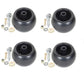 (4) Deck Scalp Wheel Kits Fits Exmark Lazer Z AC AS LC XP XS Turf Ranger Tracer