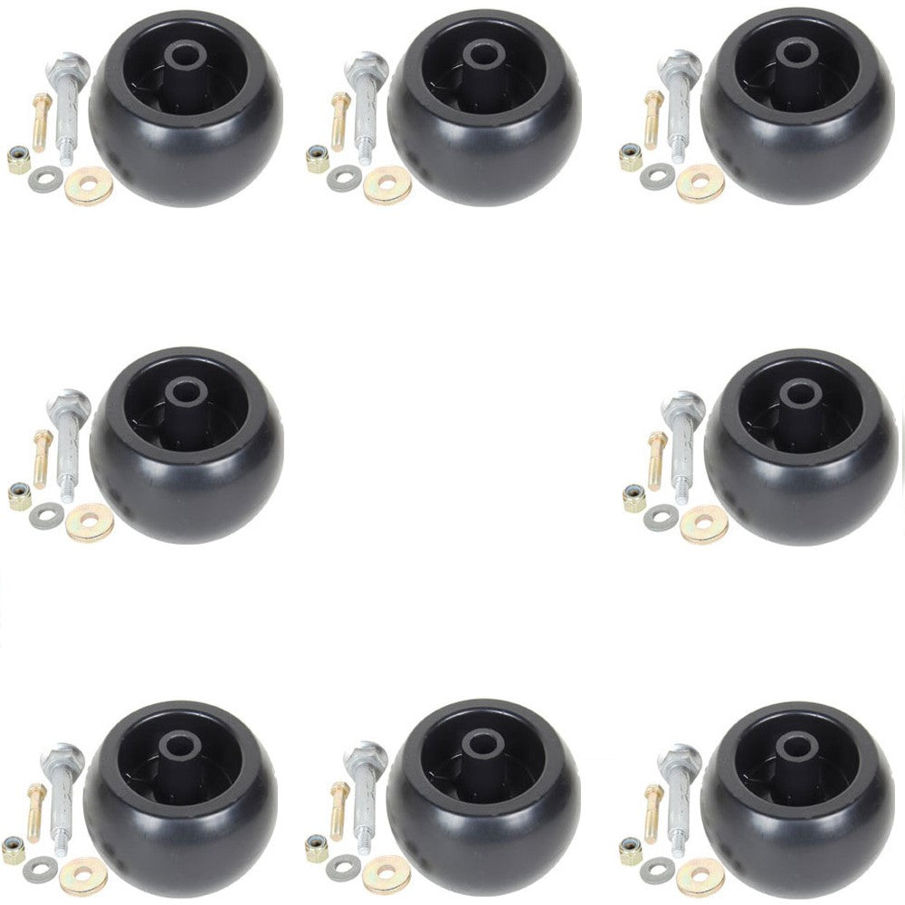 (8) Deck Scalp Wheel Kit Fits Exmark Lazer Z AC AS LC XP XS Turf Ranger Tracer