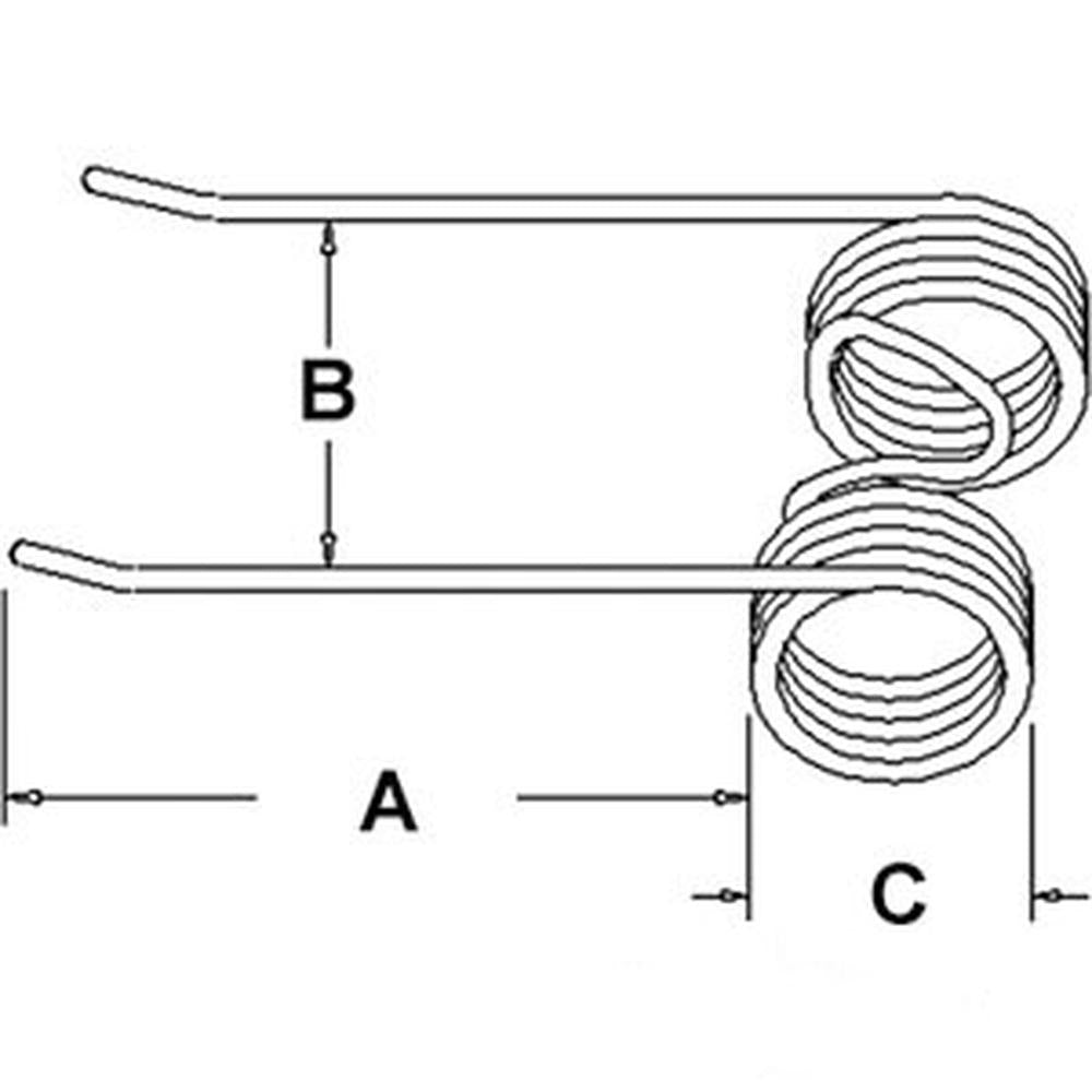 Baler Tooth Fits New Idea Replaces 106550