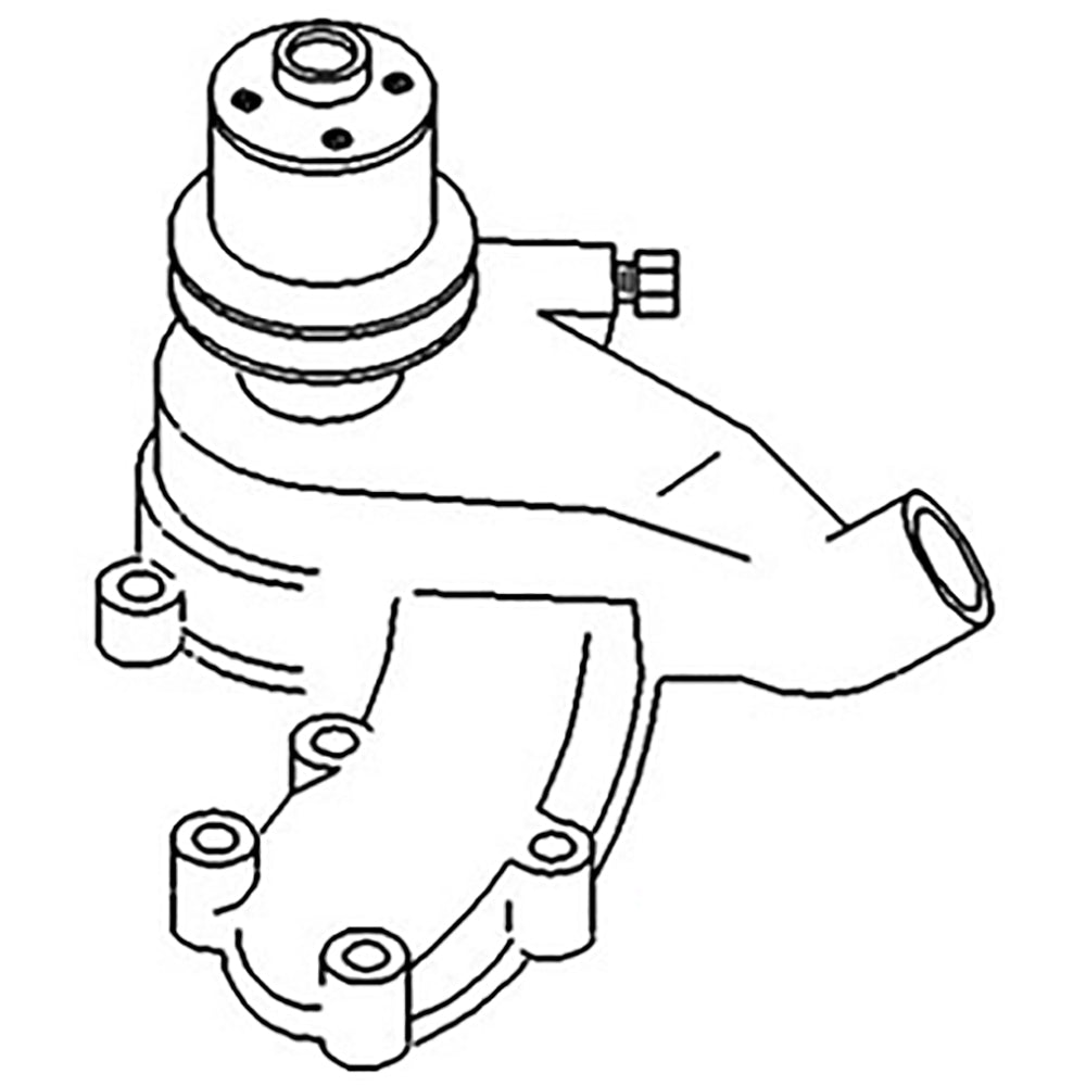 Water Pump 1032427M91 Fits Massey Ferguson 165 175 3165