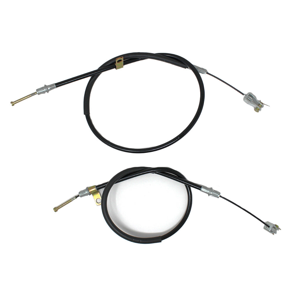 (2 Pack) RH LH Brake Cables Fits Club Car Tempo 2018 Up 103528701 102557502