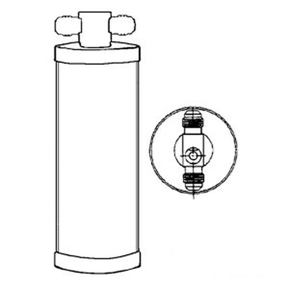 Receiver Drier Fits Universal Products Replaces 804-1920