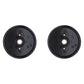 QTY 2: Flat Idler Pulleys Fits Hustler Replaces 781856