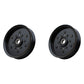 QTY 2: Flat Idler Pulleys Fits Toro Replaces 1-613098