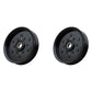 QTY 2: Flat Idler Pulleys Fits John Deere Replaces TCA19779