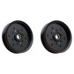QTY 2: Flat Idler Pulleys Fits Exmark Replaces 1-613098