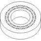 S.41753 Sparex Taper Roller Bearing (M86649/86610) - Fits Landini