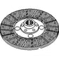 A-1043282M1 PTO CLUTCH DISC Fits Massey Ferguson 20 , 20C, 25, 30 , 30B, 30D