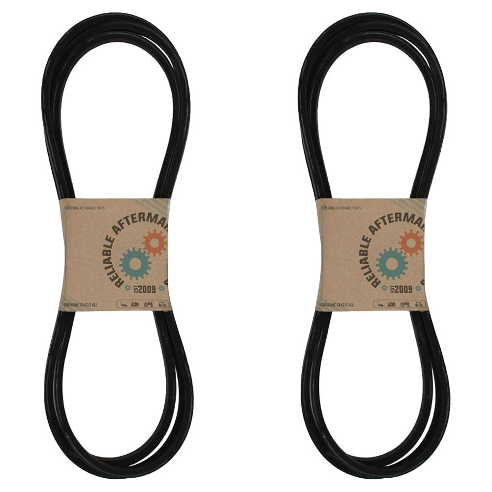 Qty. 2: Deck Belts Fits Simplicity Replaces 522795901