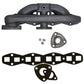 Manifold with Flange & Gasket Set Fits Massey Ferguson Replaces 1750045M1
