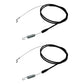 Qty 2: 68" Traction Drive Cable  Fits Toro Replaces 105-1845