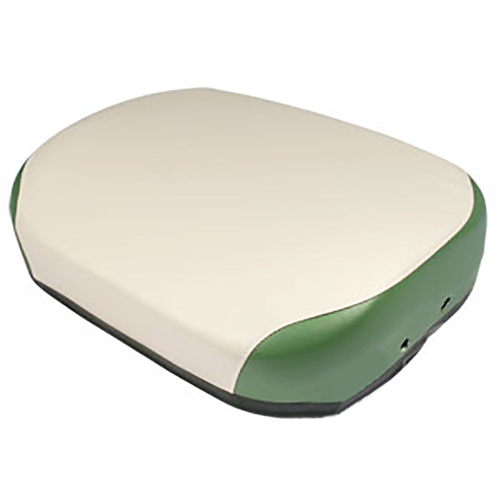 2-pc Green & White Cushion Set Fits Oliver Replaces 105812ASA