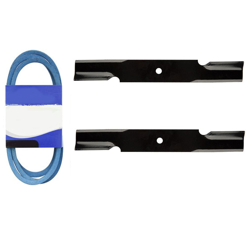 Blades & Belt Set for 36" Decks Fits Exmark Replaces 1-303146