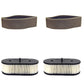 Qty 2: Air Filter & Pre-Filter Set Fits Kawasaki Replaces 11013-7025