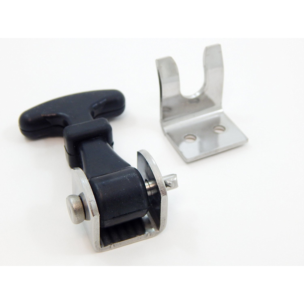 Two Piece Hood Latch Kit For Tractors Universal