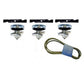 490-110-C123 Deck Rebuild Kit w/ Spindles, Blades, & Belt
 Fits Cub Cadet