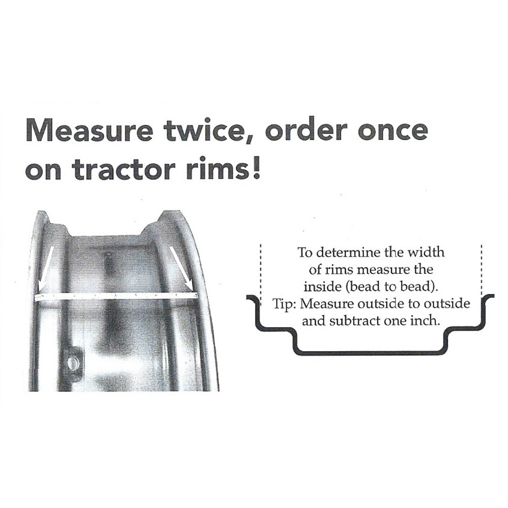 Fits Case Fits IH Fits FARMALL Fits Cub Tractor 4 Loop 7 X 24 Rear Wheel Rim