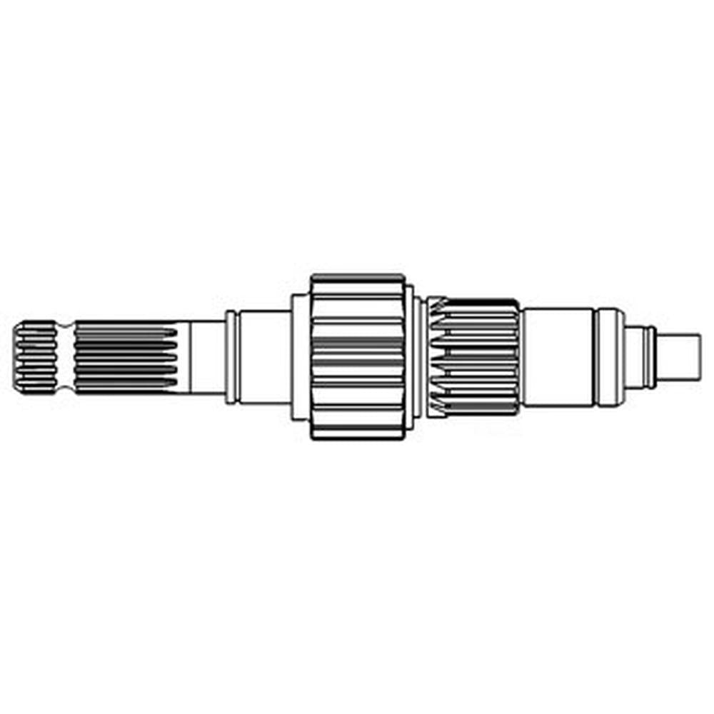PTO Shaft (1000 RPM) Fits 1066 1086 1206 1256 1456 1466 1486 1566 1586 3088 3288