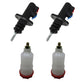 2 Master Cylinders with 2 Reservoirs
 Fits JCB Replaces 121-34400